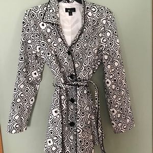 AB Studio black and White woman’s jacket.